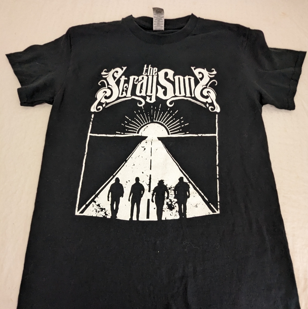 The Stray Sons Band from Amarillo, TX  Concert Tee Small